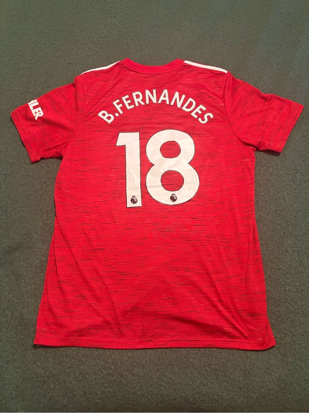 B. Fernandes 20/21 Manchester United Home Shirt